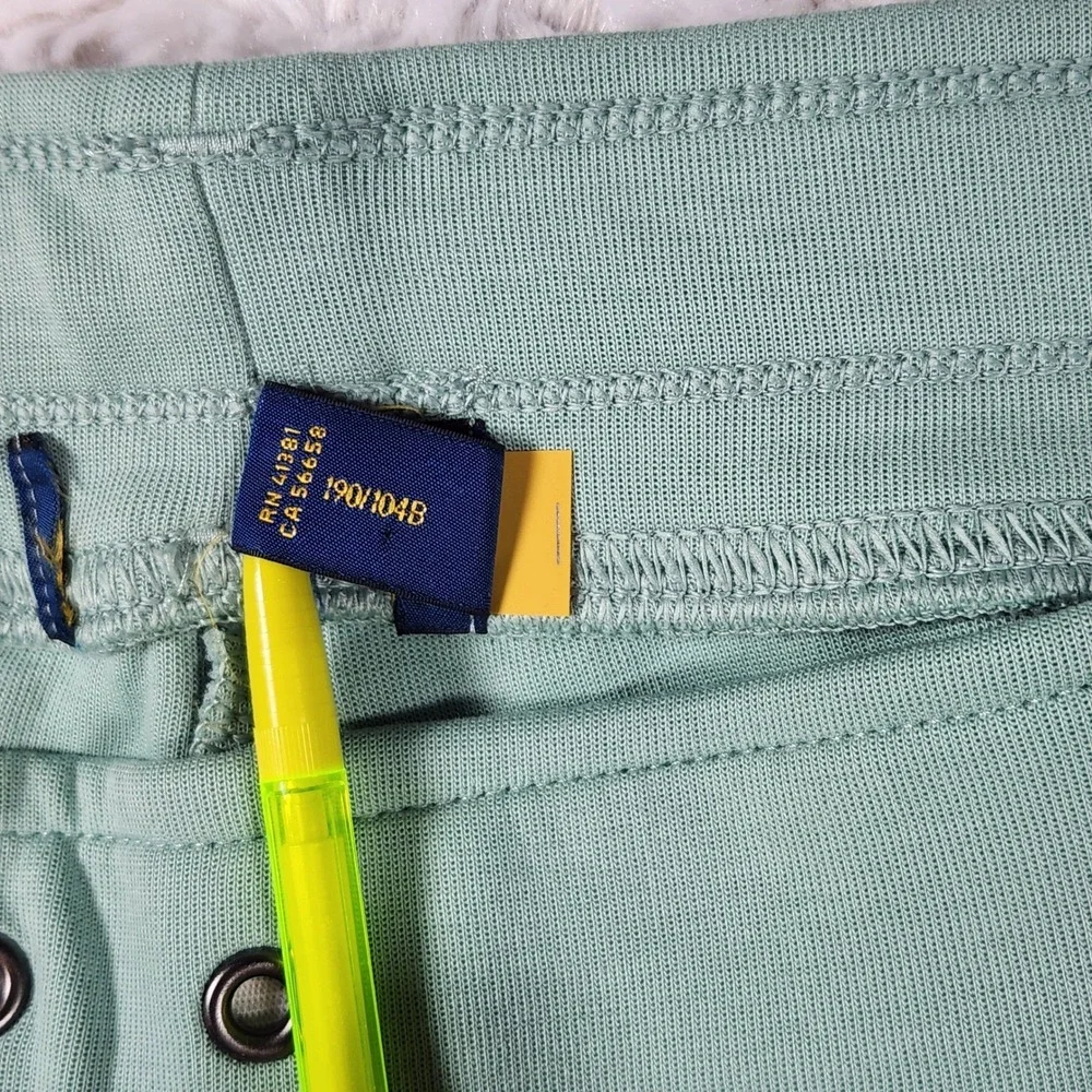 Polo Ralph Lauren Joggers Sweatpants Mint Green‎ Pony Logo Mens Size 2XLT